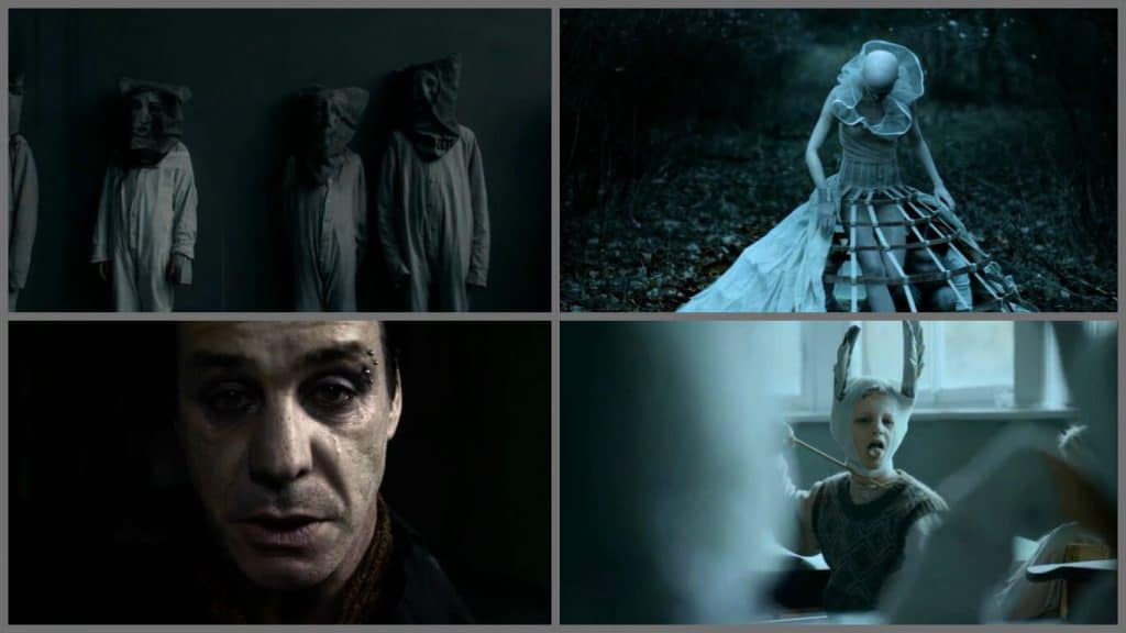 Кадры из клипа Rammstein — Mein Herz Brennt