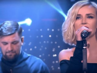 Баста и Полина Гагарина исполняют песню «Голос»