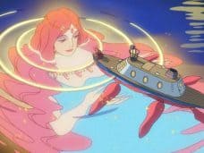 Рыбка Поньо на утёсе Миядзаки